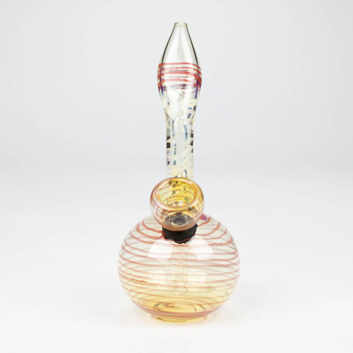 Changing color glass bong 6"_3
