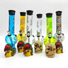 Acrylic Smoke-Man Water Pipe Assorted Colour 9"