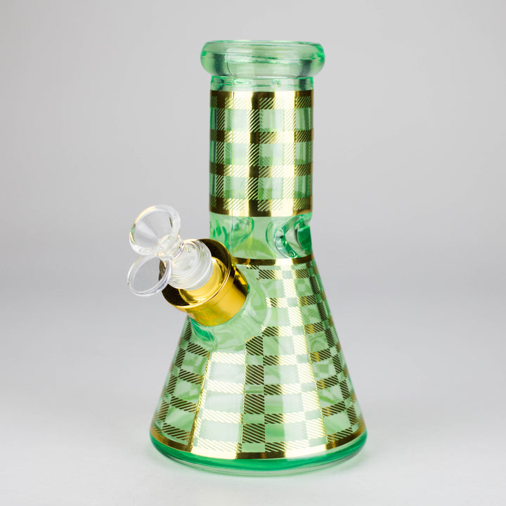 Soft glass beaker Water Pipes 8"