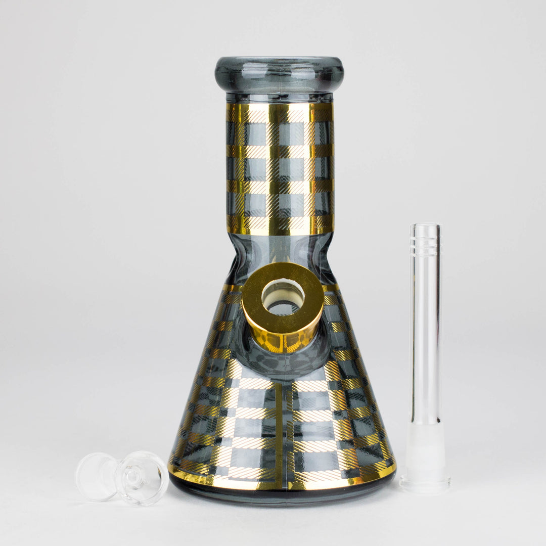 Soft glass beaker Water Pipes 8"