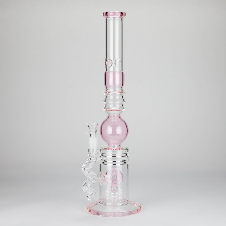 Shower Head Perc Glass Water Pipes 18.5″