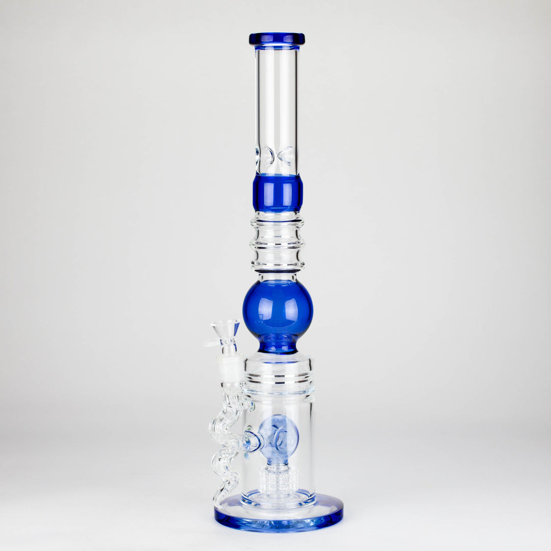 Shower Head Perc Glass Water Pipes 18.5″