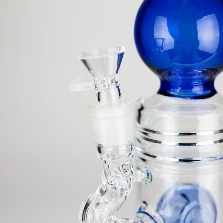 Shower Head Perc Glass Water Pipes 18.5″