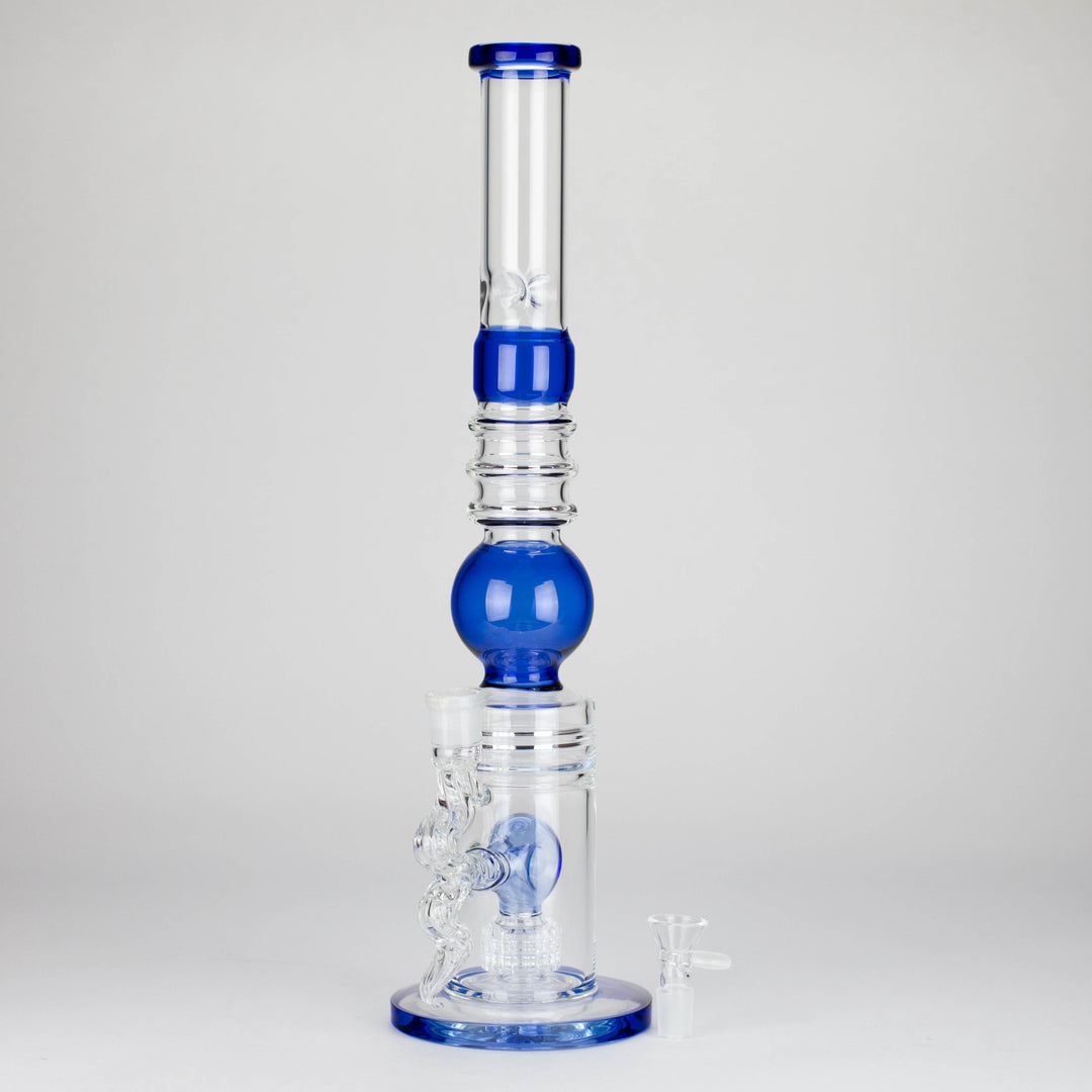 Shower Head Perc Glass Water Pipes 18.5″