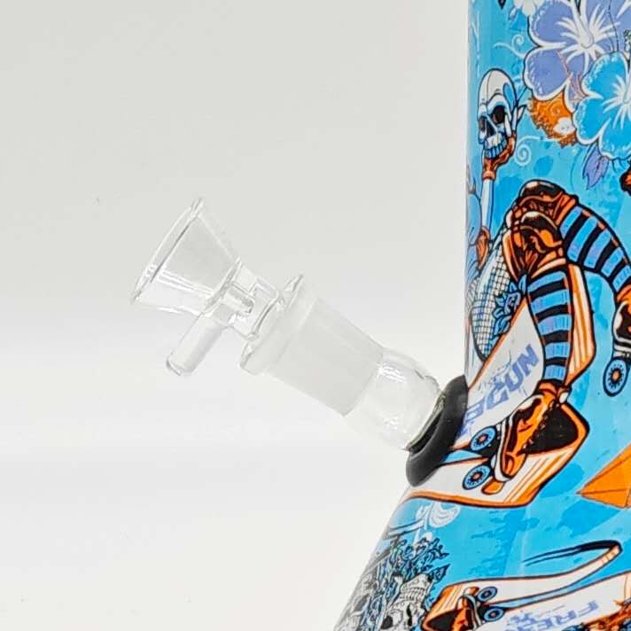 Hydrographic Cartoon Beaker 5mm -Assorted Design 10"