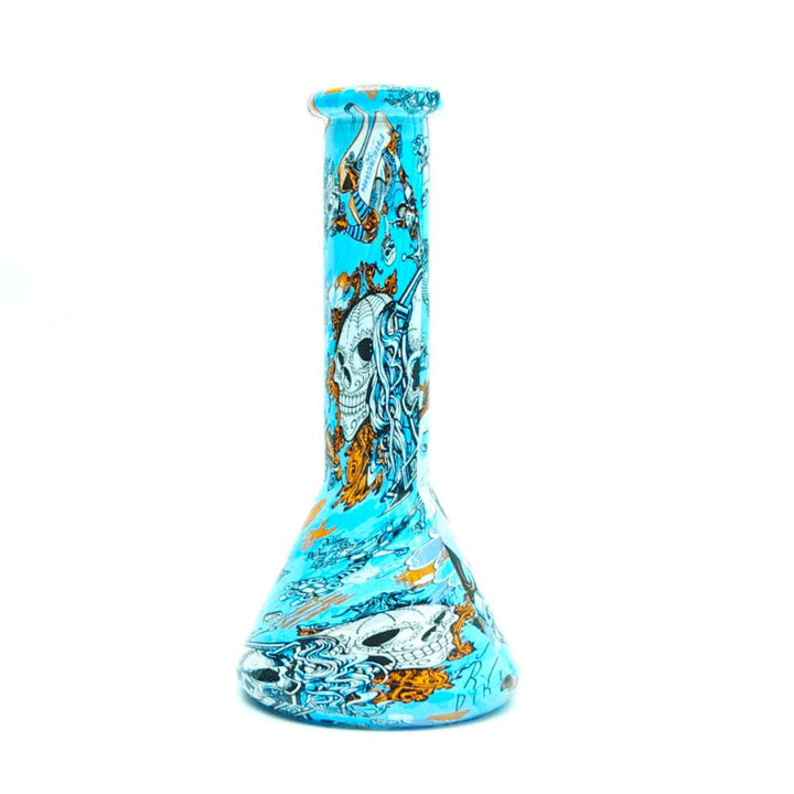 Hydrographic Cartoon Beaker 5mm -Assorted Design 10"