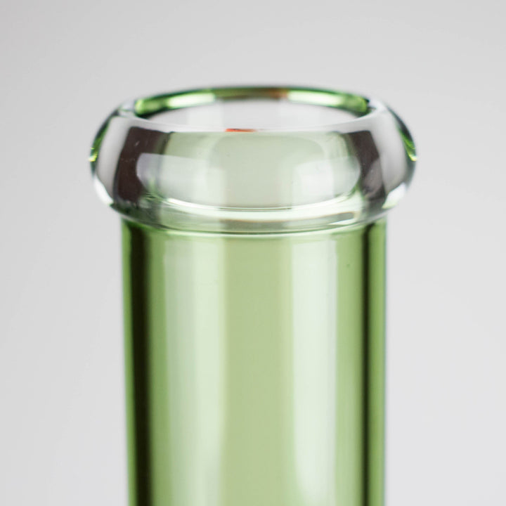 Ring Style Beaker Glass Water Pipes – Spiral Neck Ice Catcher | 14mm Bowl Joint 17"