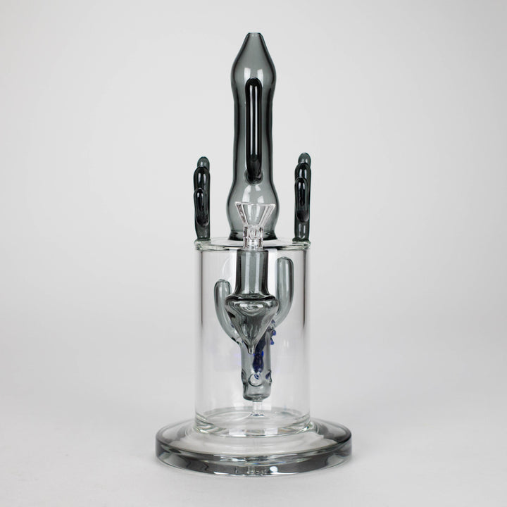 Cactus Glass Water Pipes 11.5"