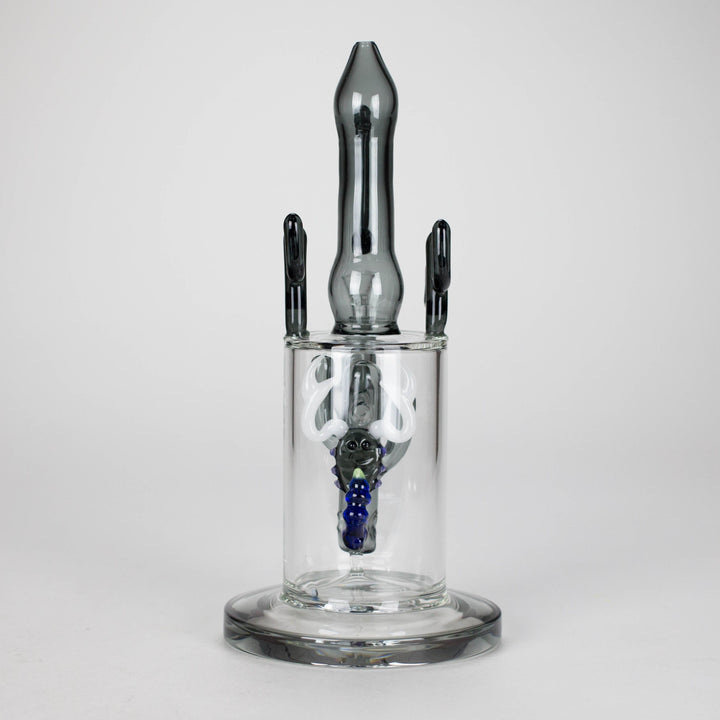 Cactus Glass Water Pipes 11.5"