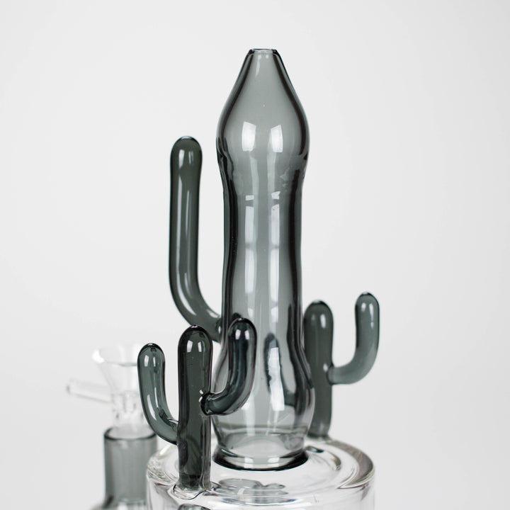 Cactus Glass Water Pipes 11.5"