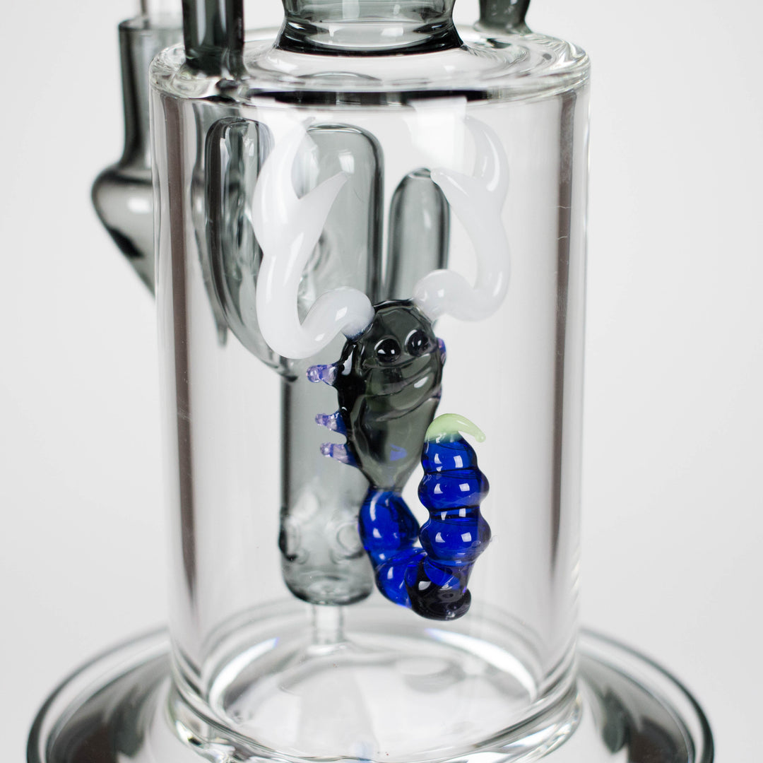 Cactus Glass Water Pipes 11.5"