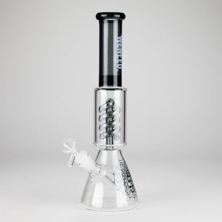 WENEED 12" SpiralFlow Glass Water Pipes