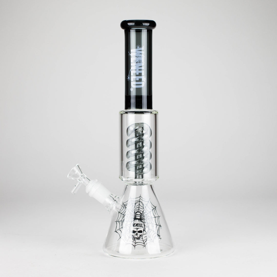 WENEED 12" SpiralFlow Glass Water Pipes