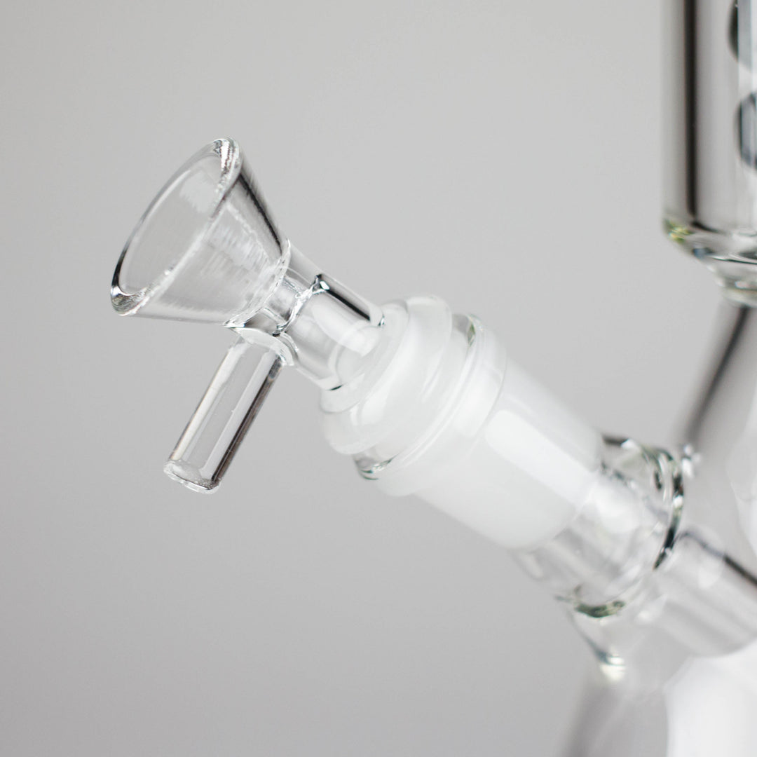 WENEED 12" SpiralFlow Glass Water Pipes