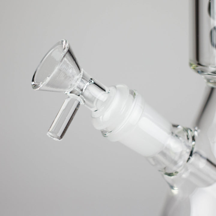 WENEED 12" SpiralFlow Glass Water Pipes