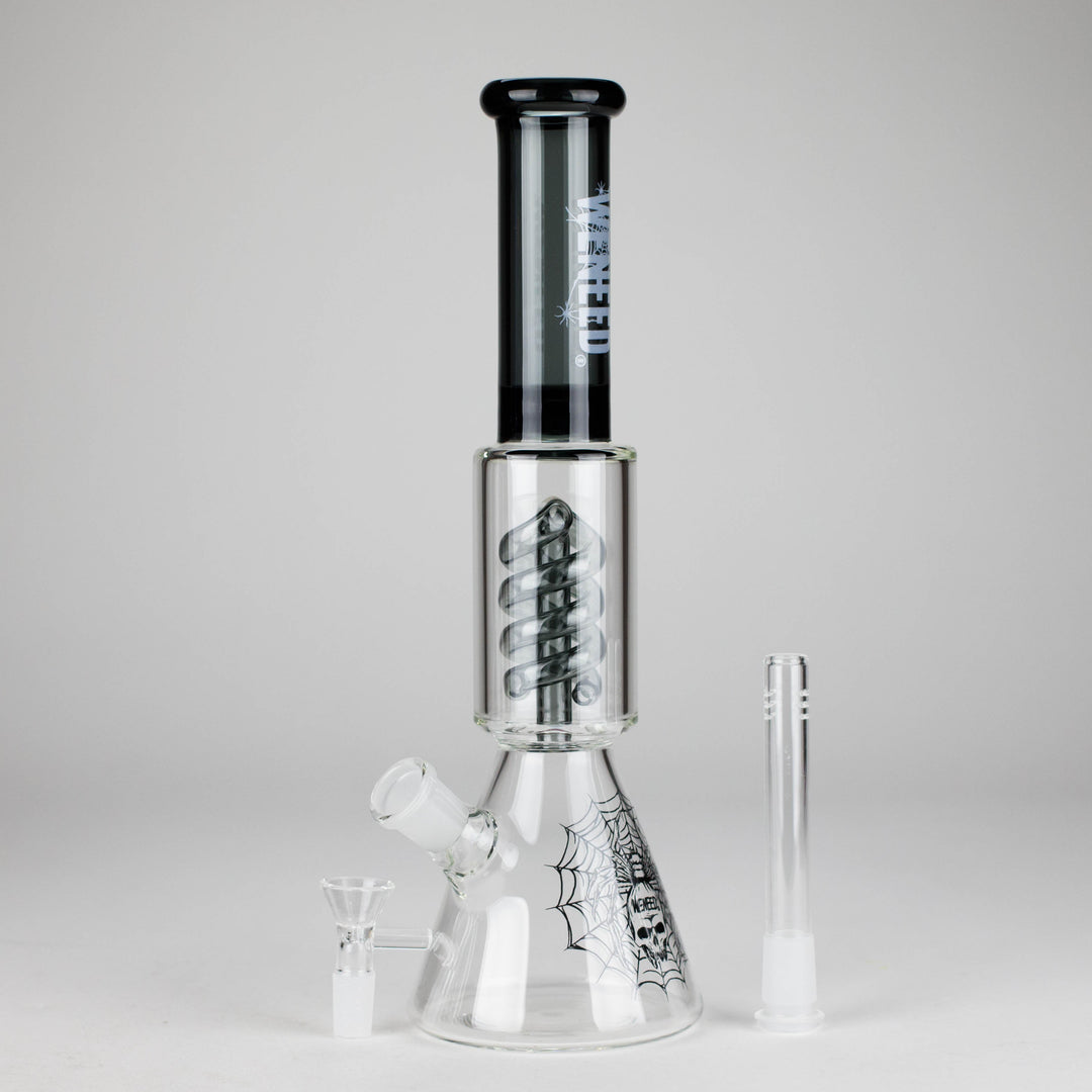 WENEED 12" SpiralFlow Glass Water Pipes