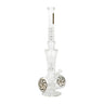 Red Eye Tek® 30" Tall Zenith Tube W/Crop Circle Motif, Chandelier & Showerhead