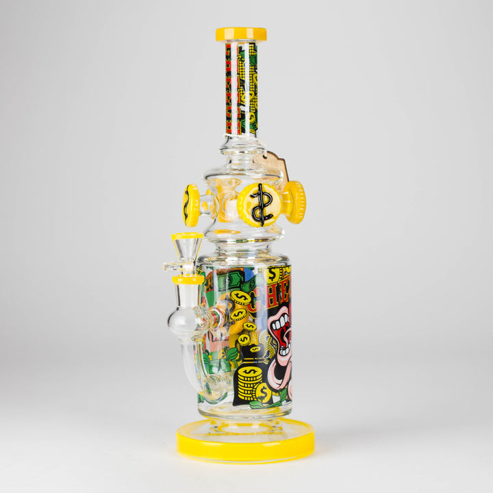 Cheech Glass 13" Casino Money Waterpipe – CHE-369