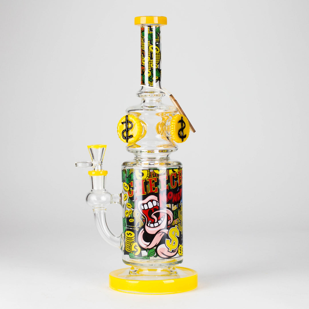 Cheech Glass 13" Casino Money Waterpipe – CHE-369