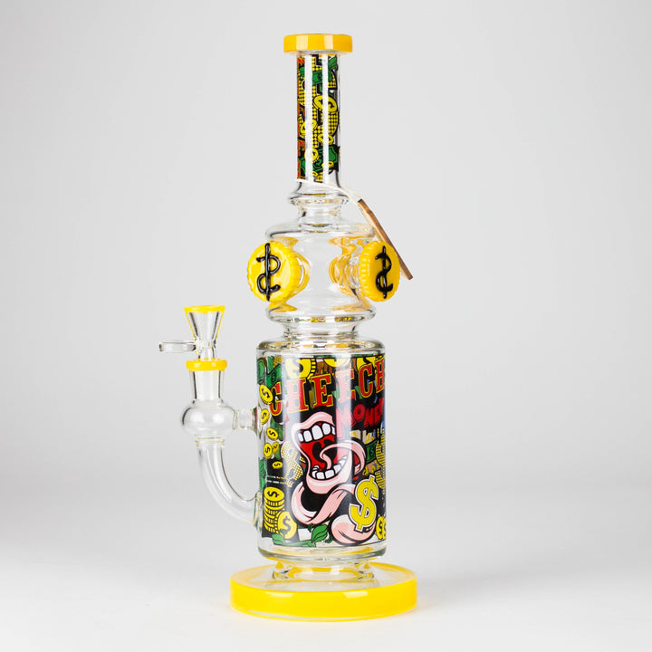 Cheech Glass 13" Casino Money Waterpipe – CHE-369