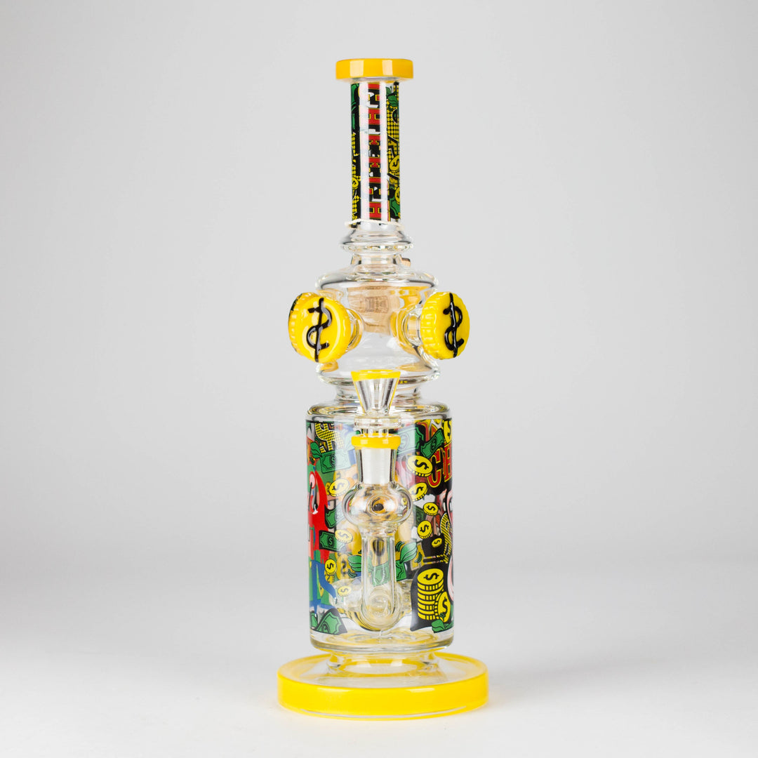 Cheech Glass 13" Casino Money Waterpipe – CHE-369