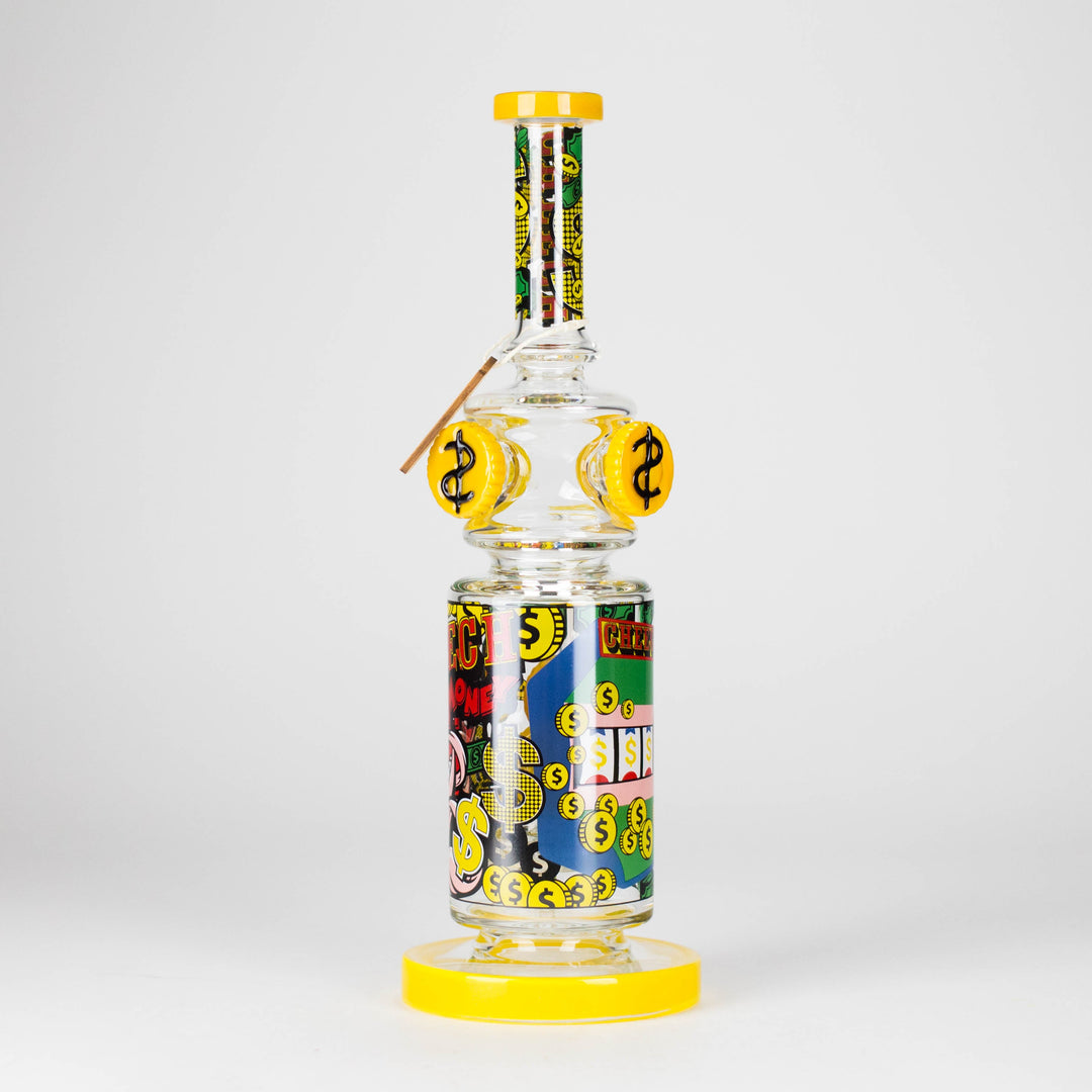 Cheech Glass 13" Casino Money Waterpipe – CHE-369