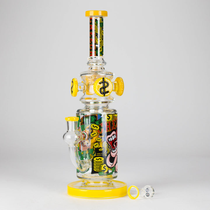 Cheech Glass 13" Casino Money Waterpipe – CHE-369