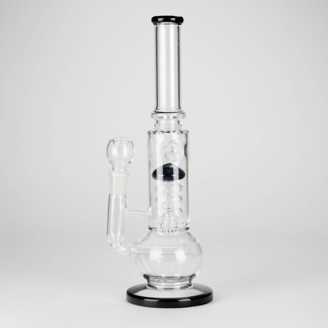 Percolator Bong – Sleek Design with 18mm Bowl Joint for Smooth Filtration 14"