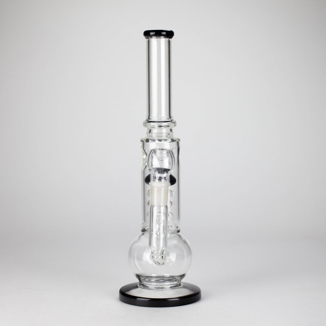 Percolator Bong – Sleek Design with 18mm Bowl Joint for Smooth Filtration 14"
