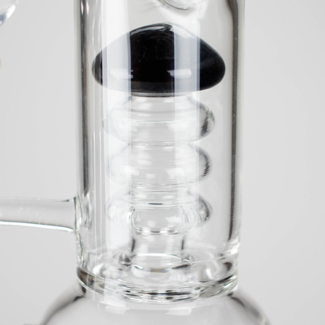 Percolator Bong – Sleek Design with 18mm Bowl Joint for Smooth Filtration 14"