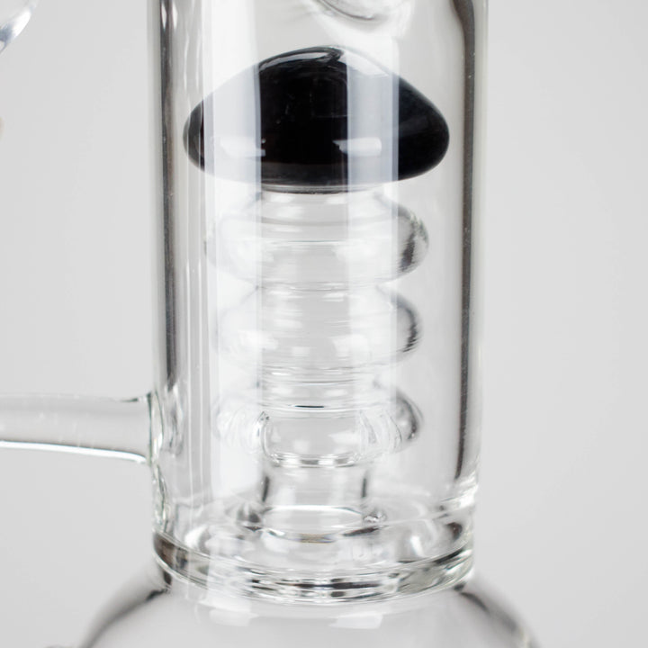 Percolator Bong – Sleek Design with 18mm Bowl Joint for Smooth Filtration 14"