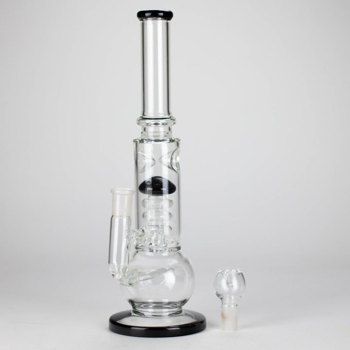 Percolator Bong – Sleek Design with 18mm Bowl Joint for Smooth Filtration 14"