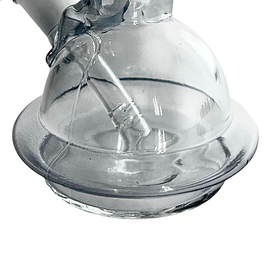 Alien Design Glass Water Pipes – Compact & Stemless 5"