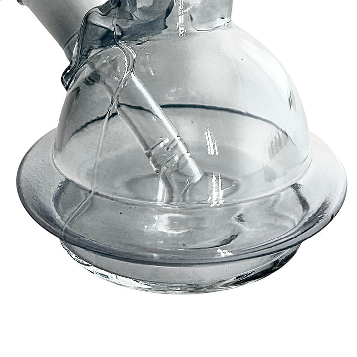 Alien Design Glass Water Pipes – Compact & Stemless 5"