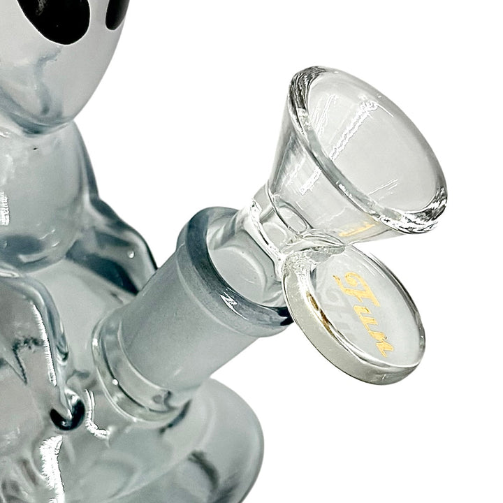 Alien Design Glass Water Pipes – Compact & Stemless 5"