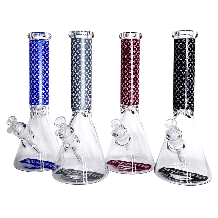 Stylish Glow-in-the-Dark Water Pipes – 7mm Thick 14"