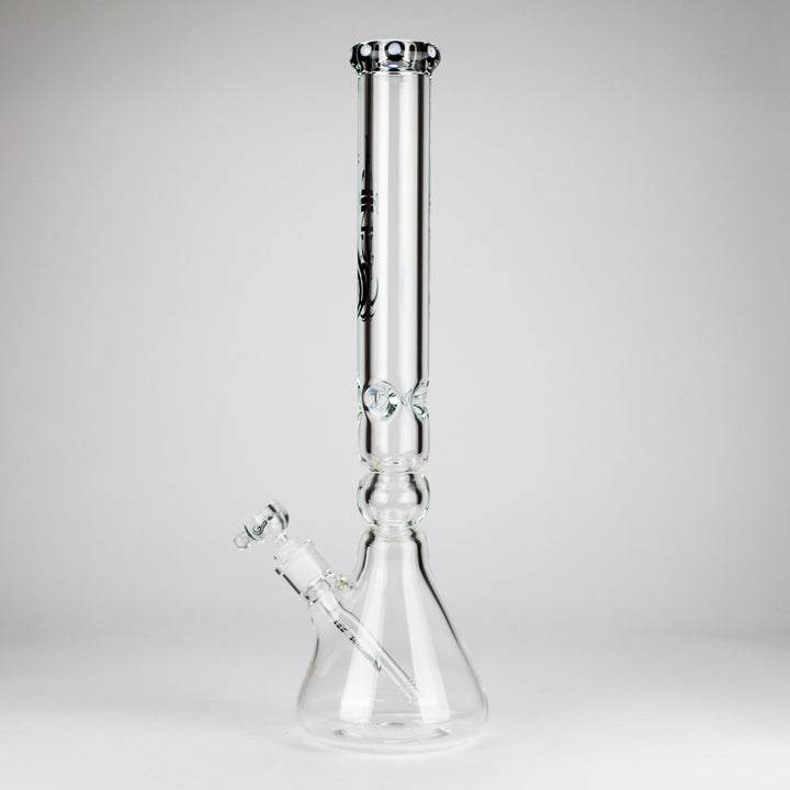 Genie 19.5" 9mm Curved Shaft Glass Beaker Water Pipes