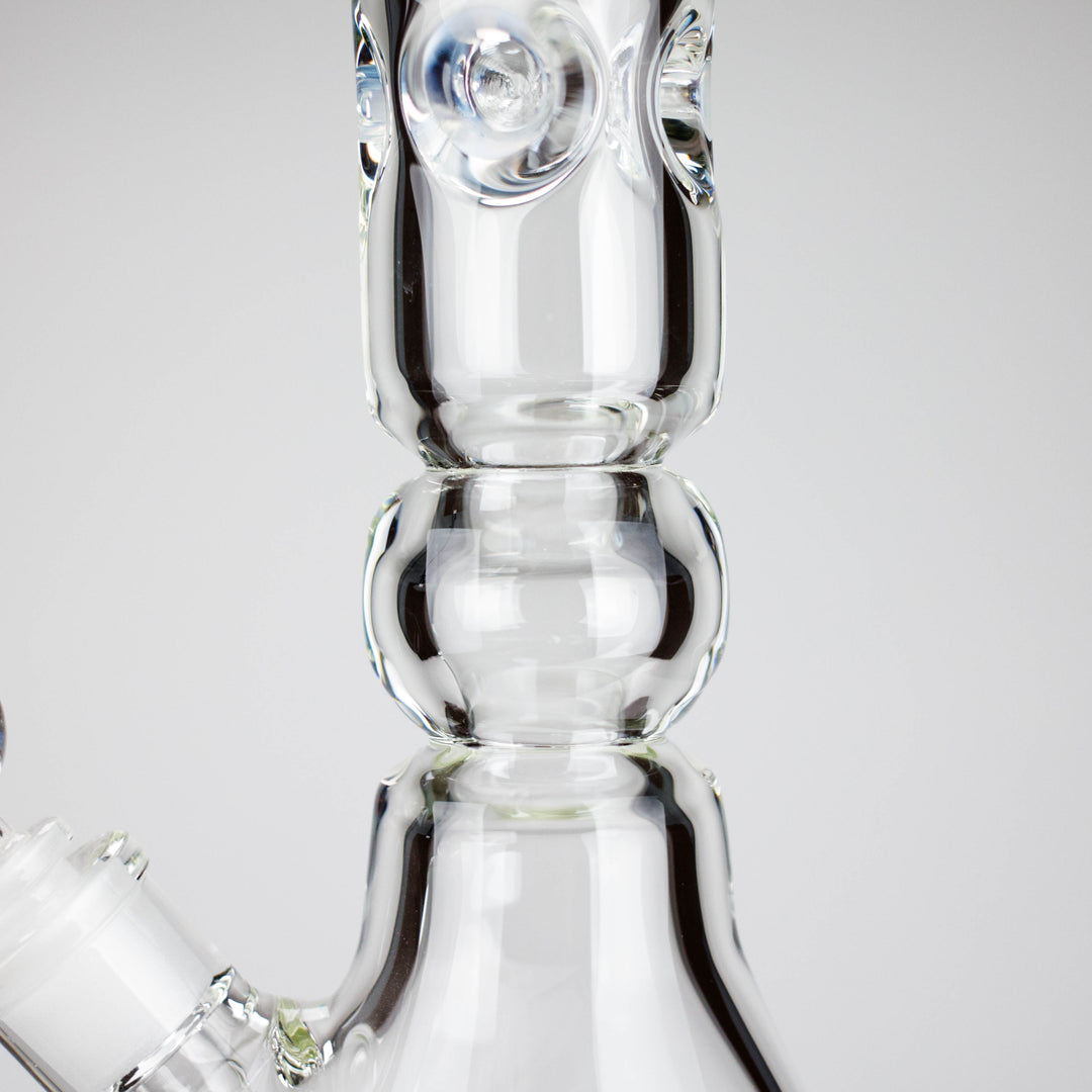 Genie 19.5" 9mm Curved Shaft Glass Beaker Water Pipes
