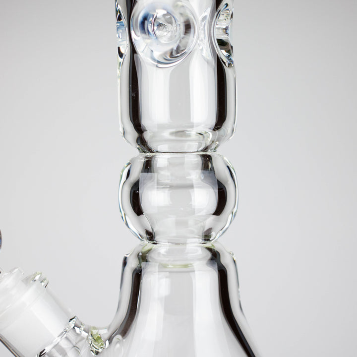 Genie 19.5" 9mm Curved Shaft Glass Beaker Water Pipes