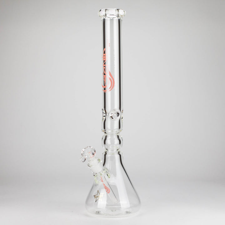 Genie 19.5" 9mm Curved Shaft Glass Beaker Water Pipes