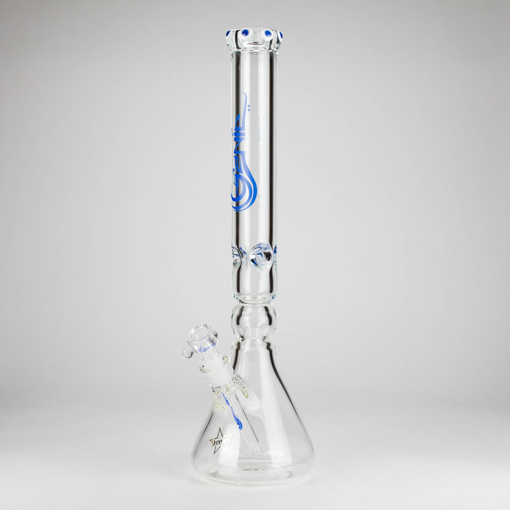 Genie 19.5" 9mm Curved Shaft Glass Beaker Water Pipes