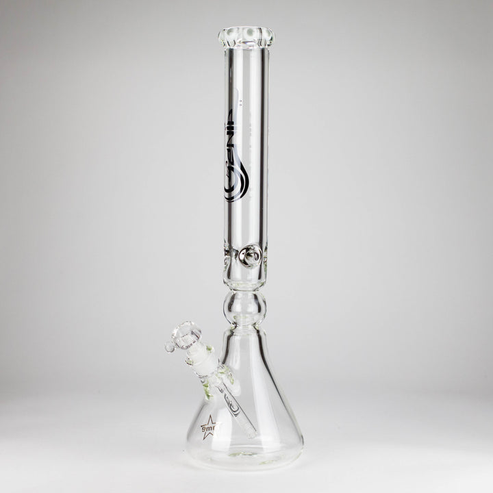 Genie 19.5" 9mm Curved Shaft Glass Beaker Water Pipes