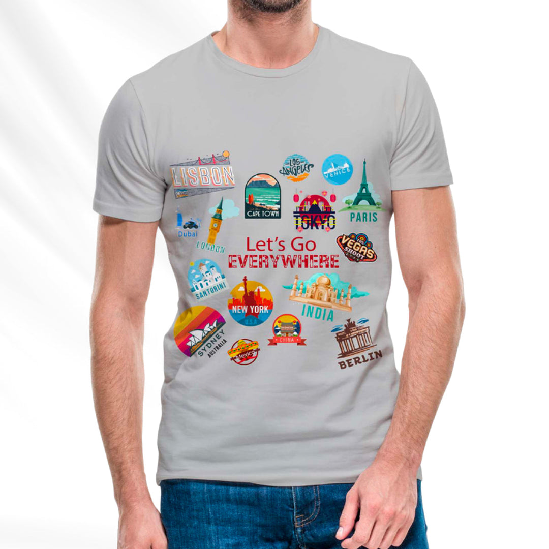 Essential T-Shirt 5-Pack - Mixed Sizes