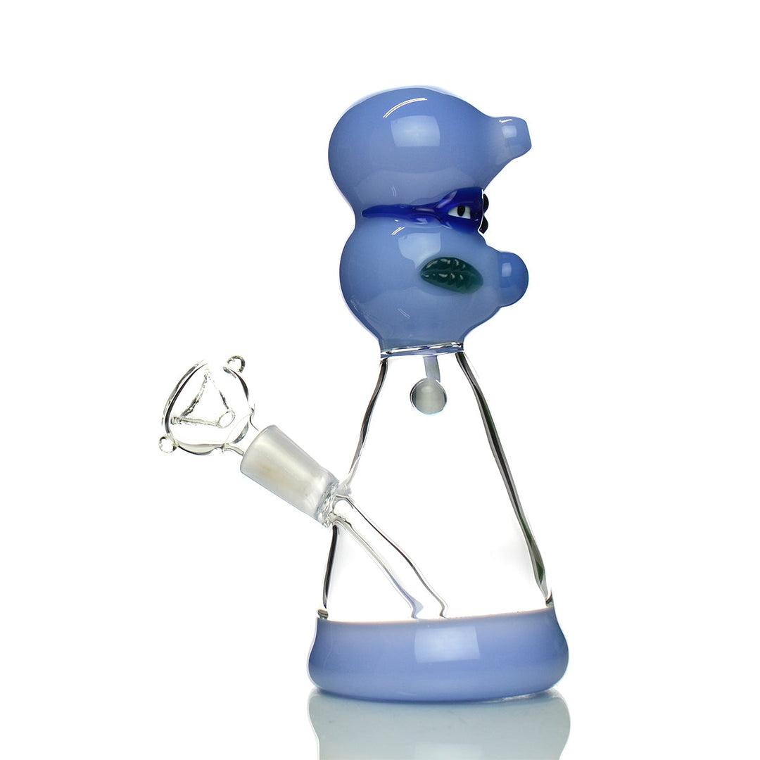 Vibrant 8-Inch Color Tube Water Pipe