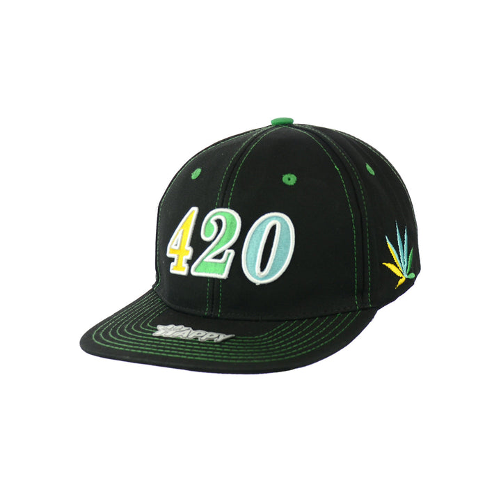 Comfort Cotton Snapback Hat with Embroidery