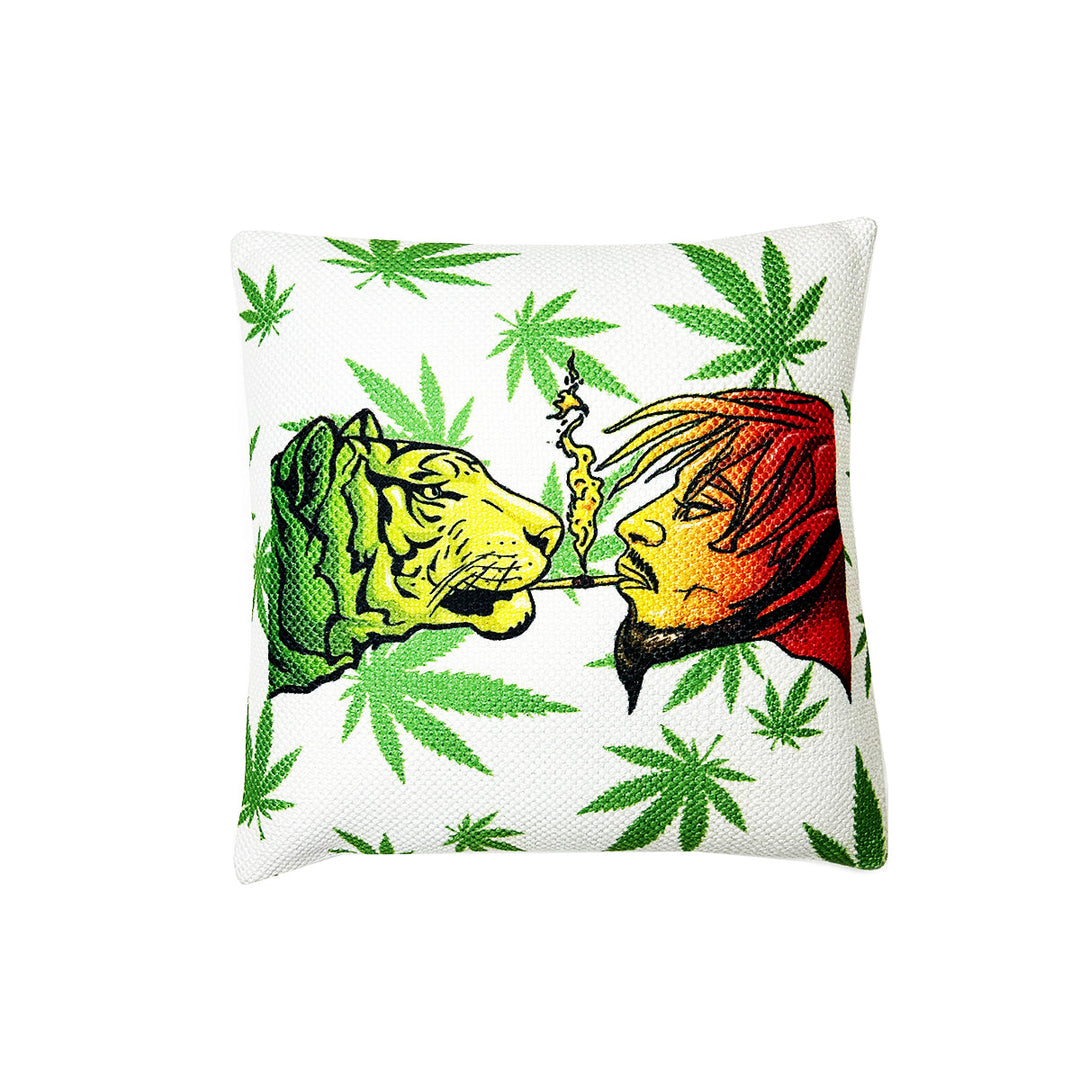 Tiger-Guy Printed Cushion with Filler