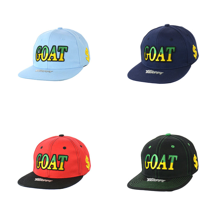 Premium GOAT Logo Cotton Snapback Hat