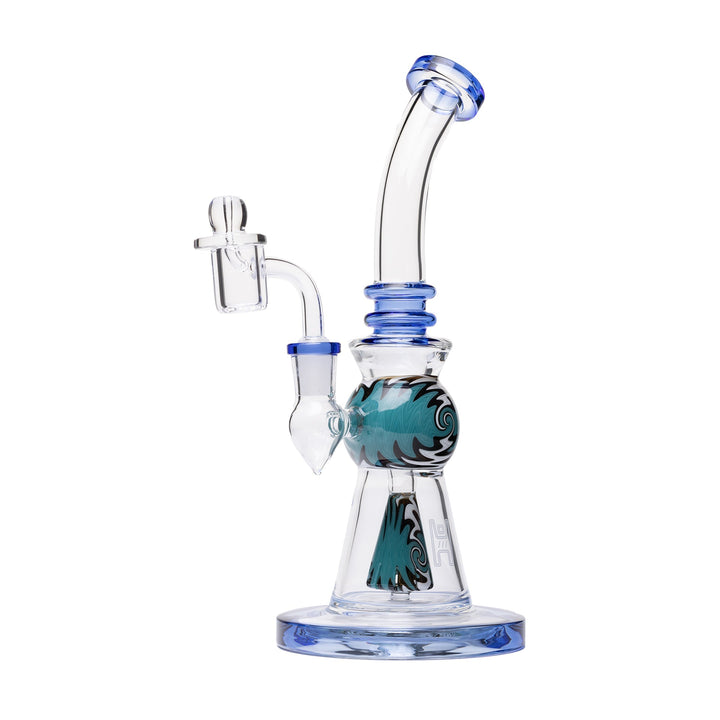 10-Inch Mini Gumball Borosilicate Dab Rig