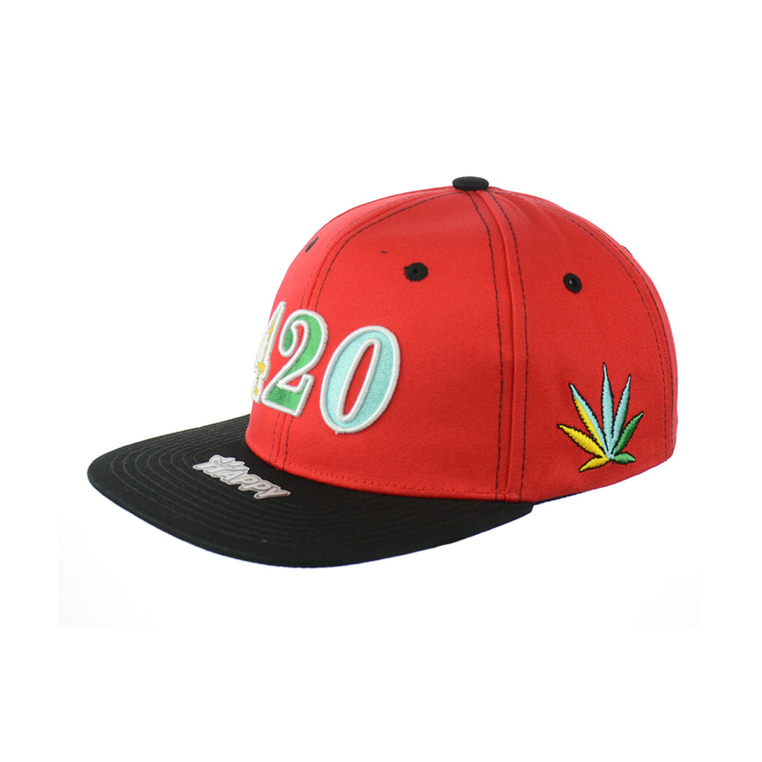 Comfort Cotton Snapback Hat with Embroidery