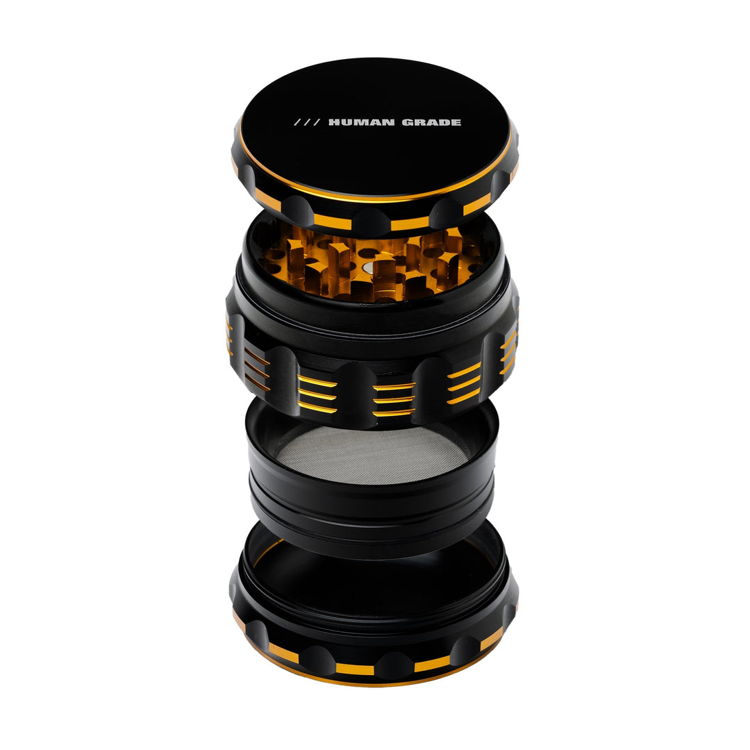 Human Grade 2.5 Inch 4-Piece Dry Herb Grinder